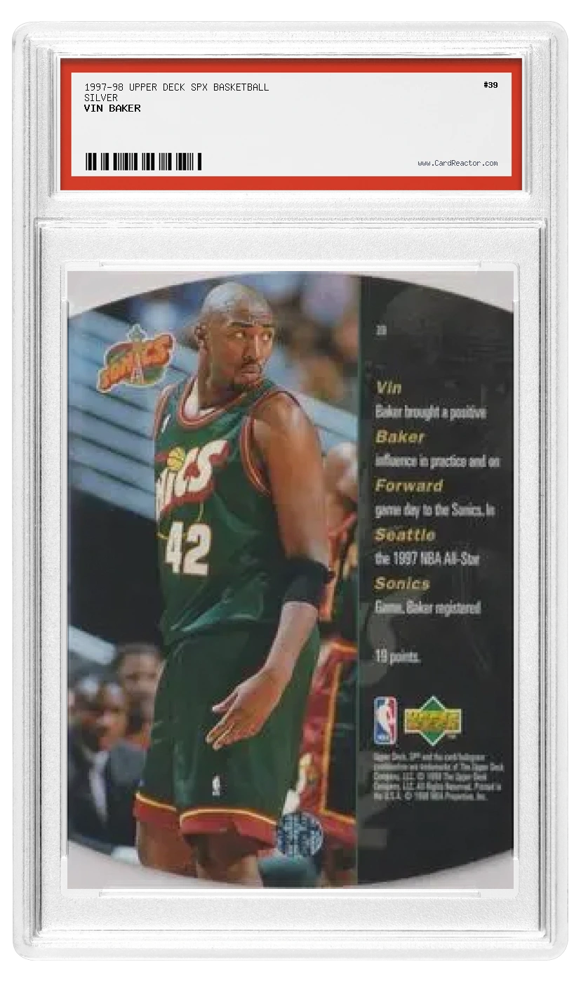 Vin Baker back