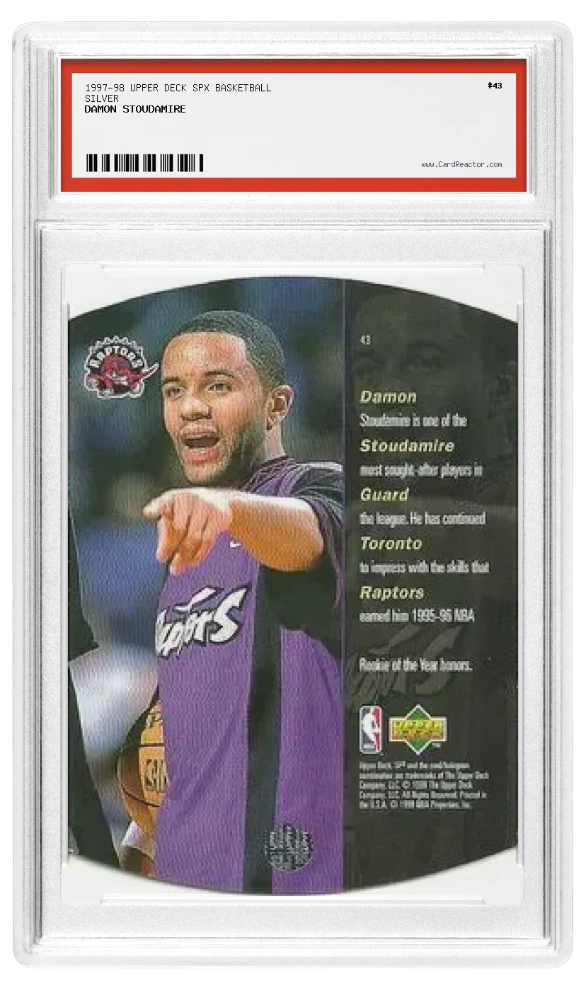 Damon Stoudamire Rückseite
