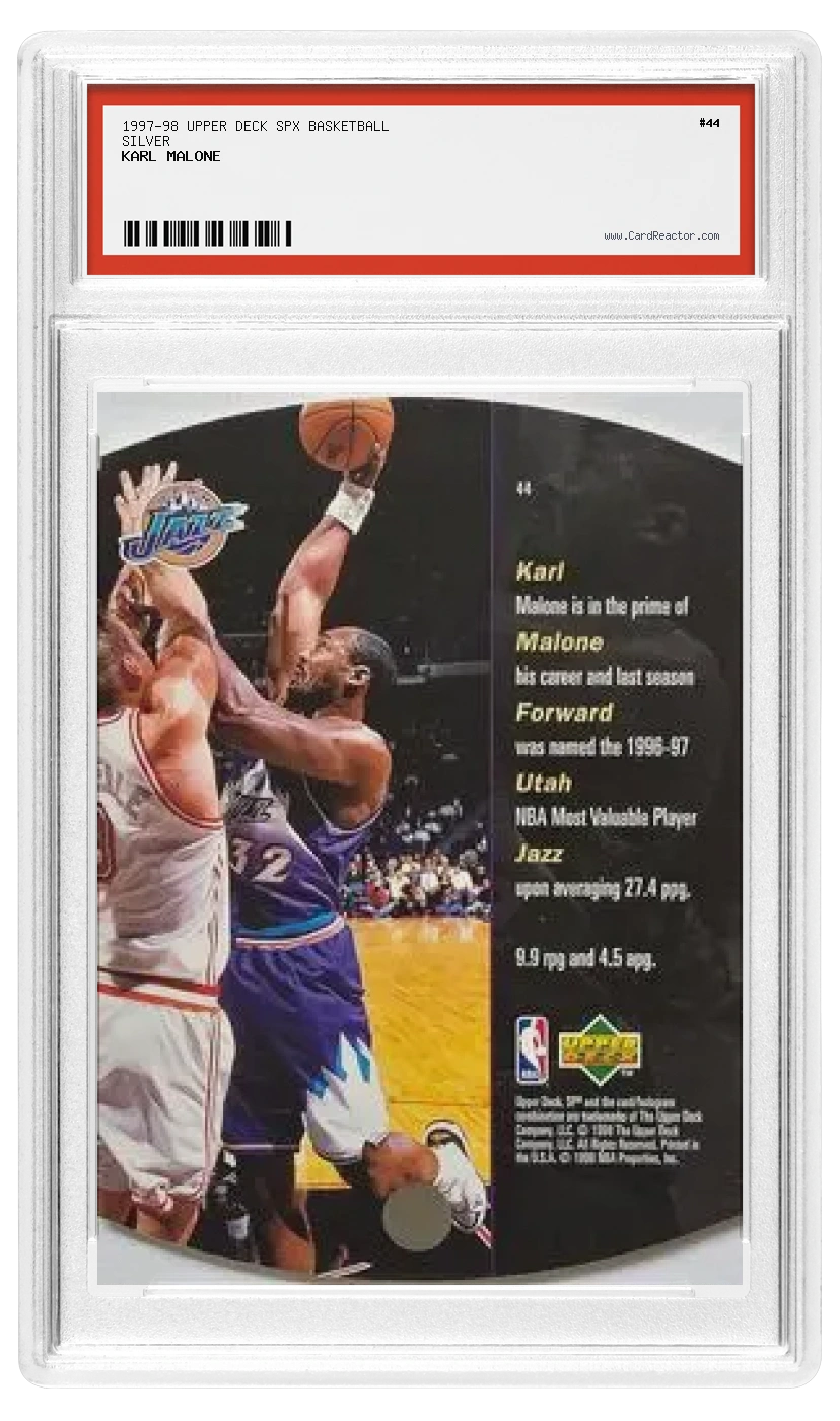Karl Malone Rückseite