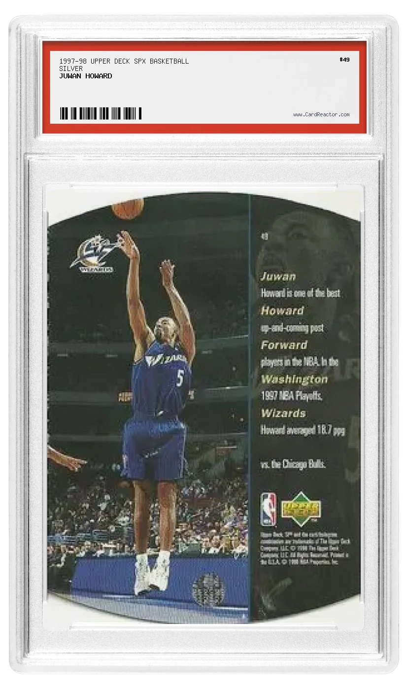 Juwan Howard 背面