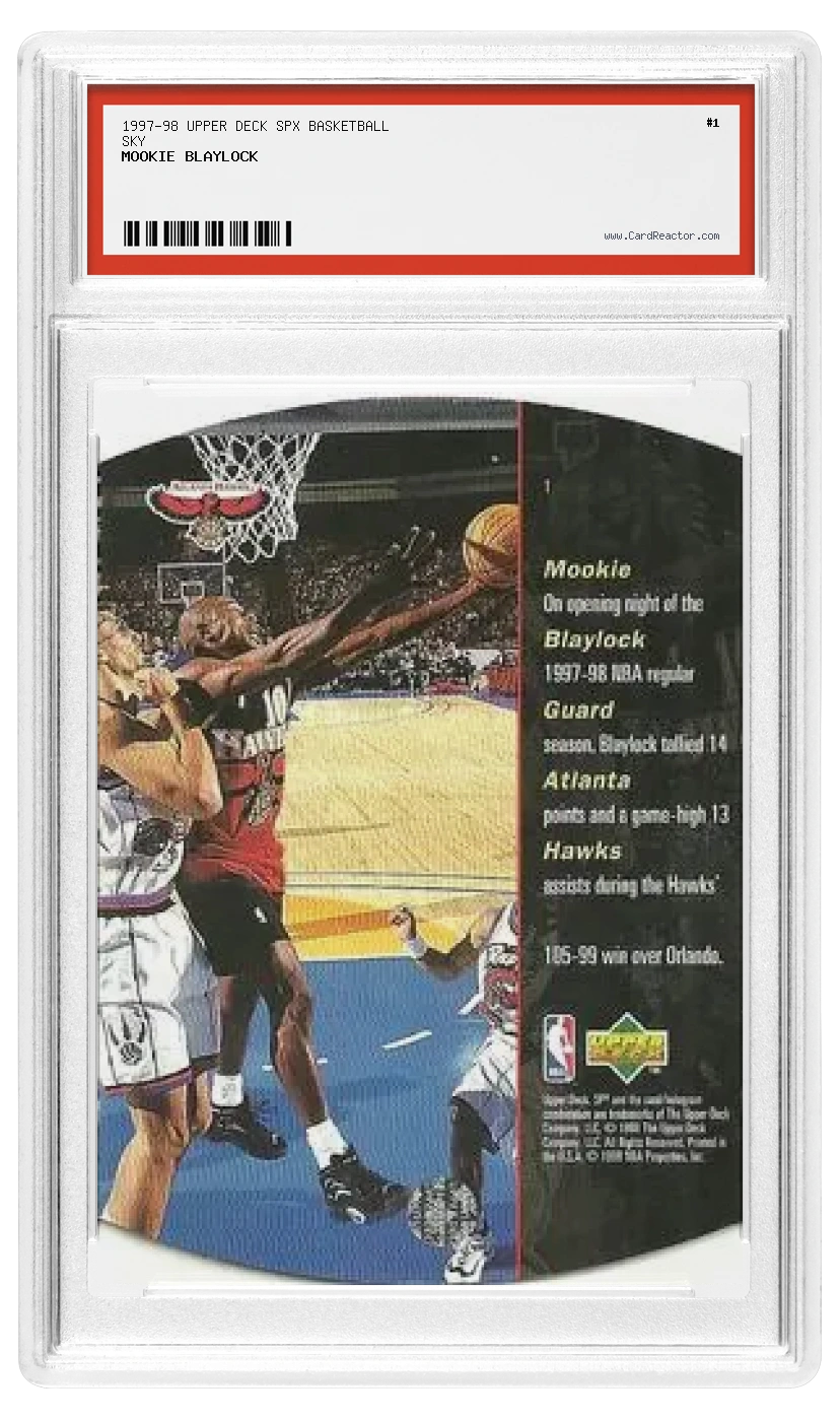 Verso de Mookie Blaylock
