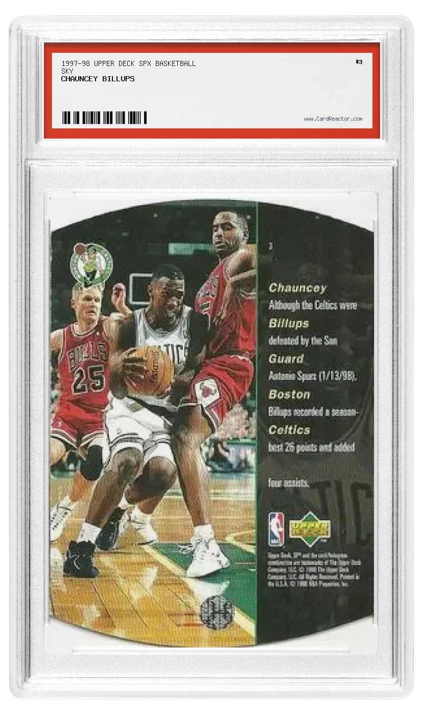 Verso de Chauncey Billups