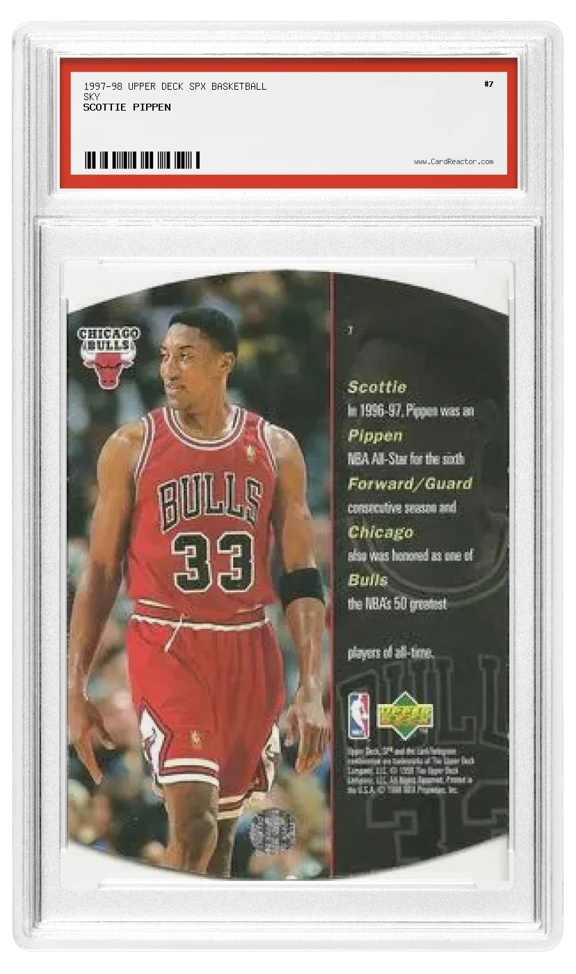 Verso de Scottie Pippen