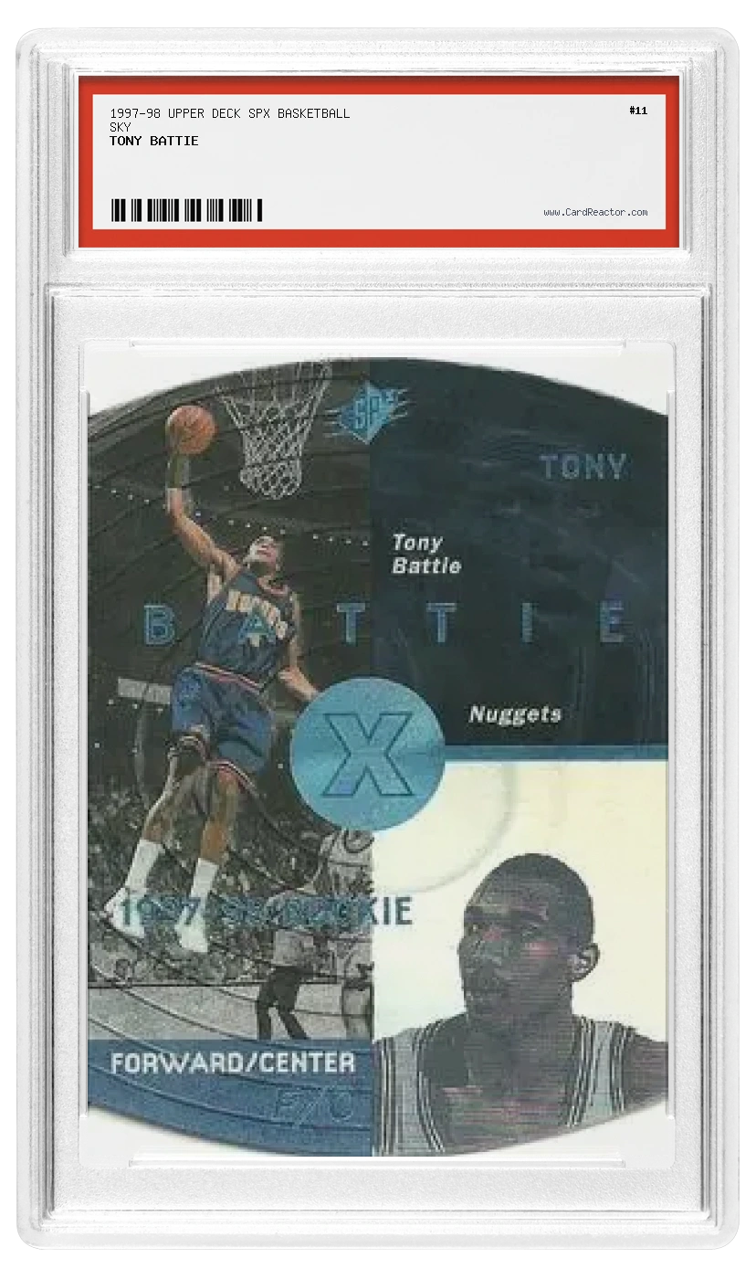 Voorkant van Tony Battie