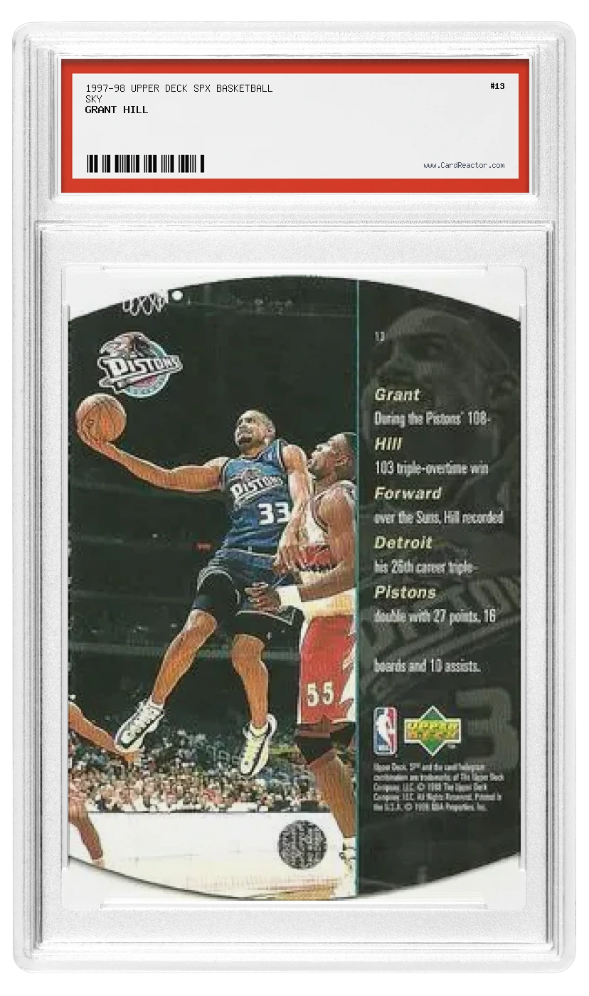 Grant Hill 뒷면