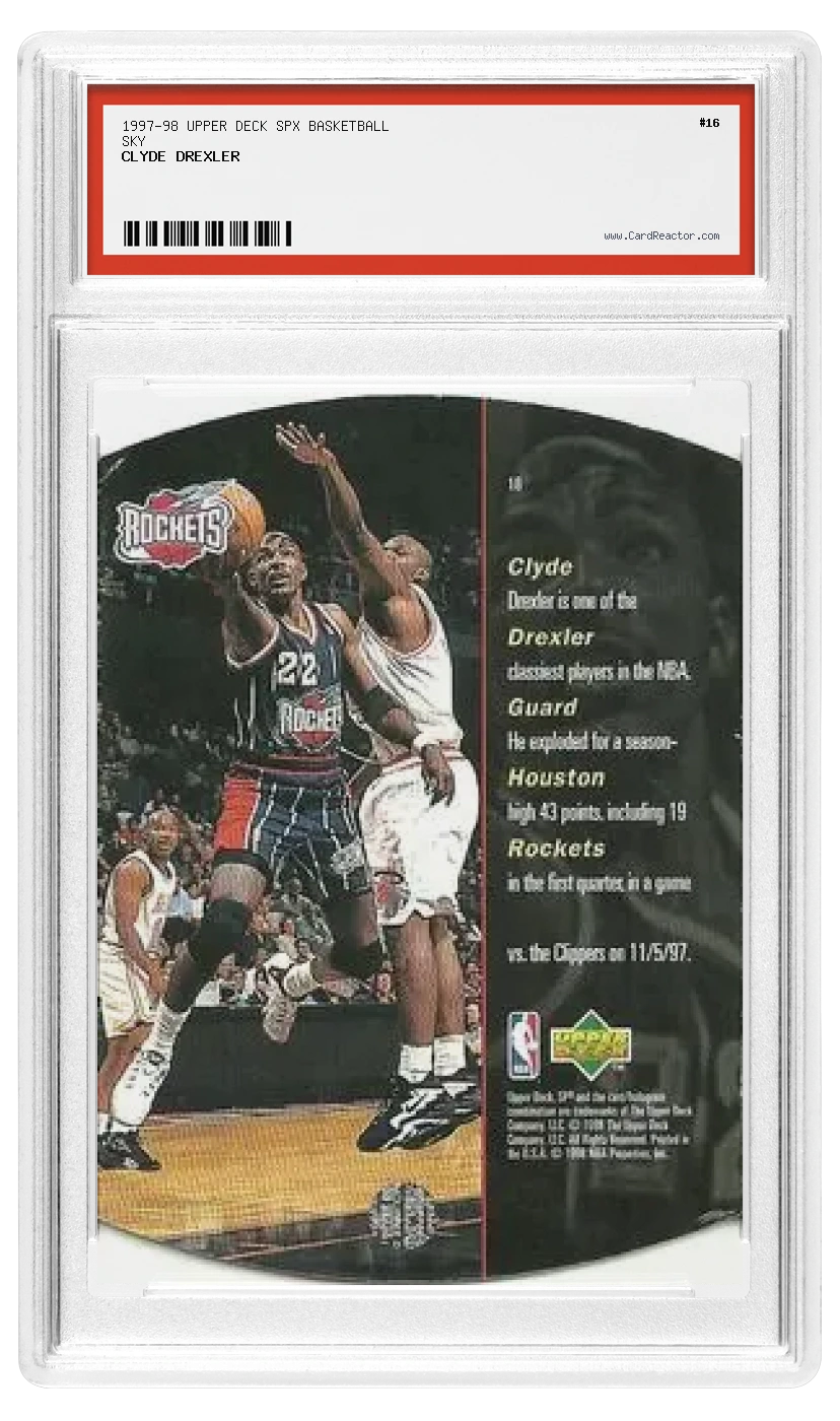 Reverso de Clyde Drexler