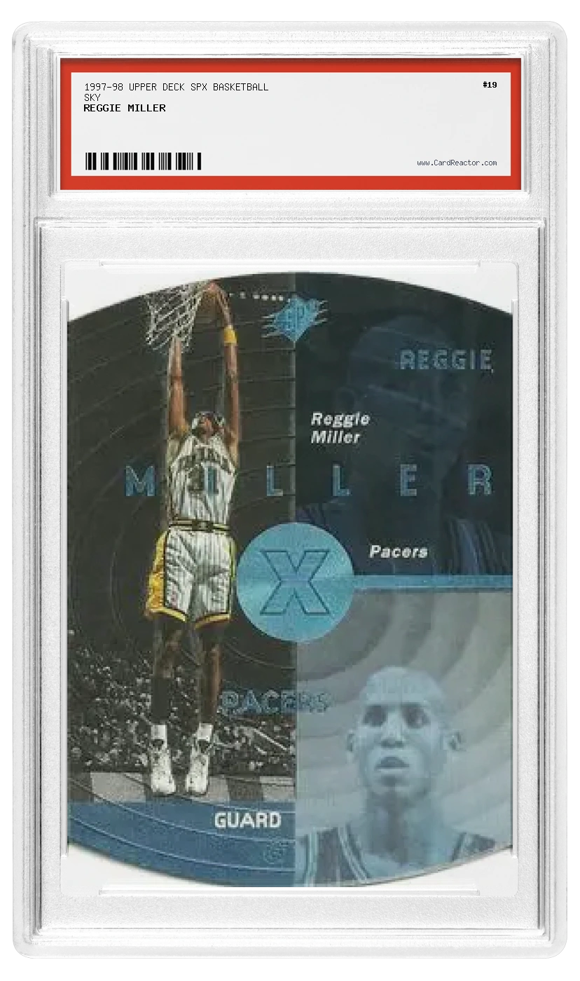 Recto de Reggie Miller