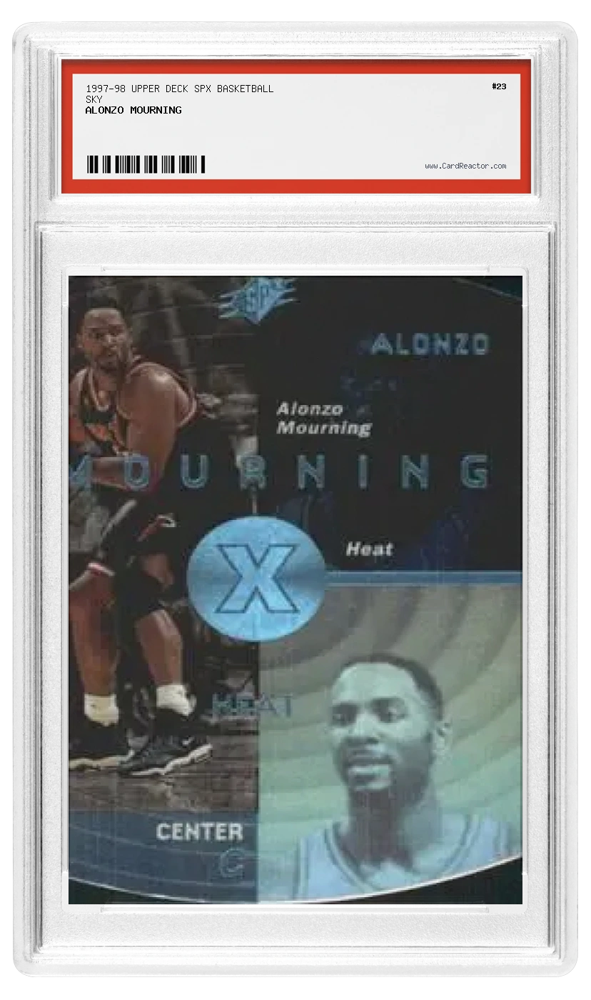 Alonzo Mourning Vorderseite