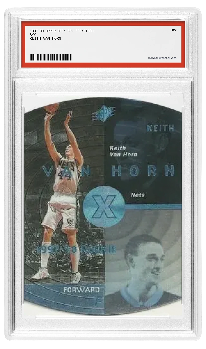 Keith Van Horn Vorderseite