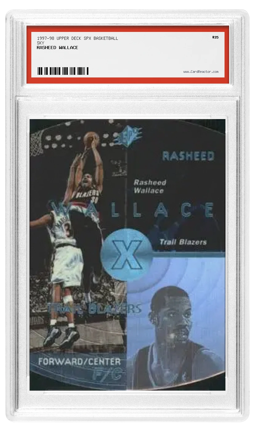 Rasheed Wallace Vorderseite