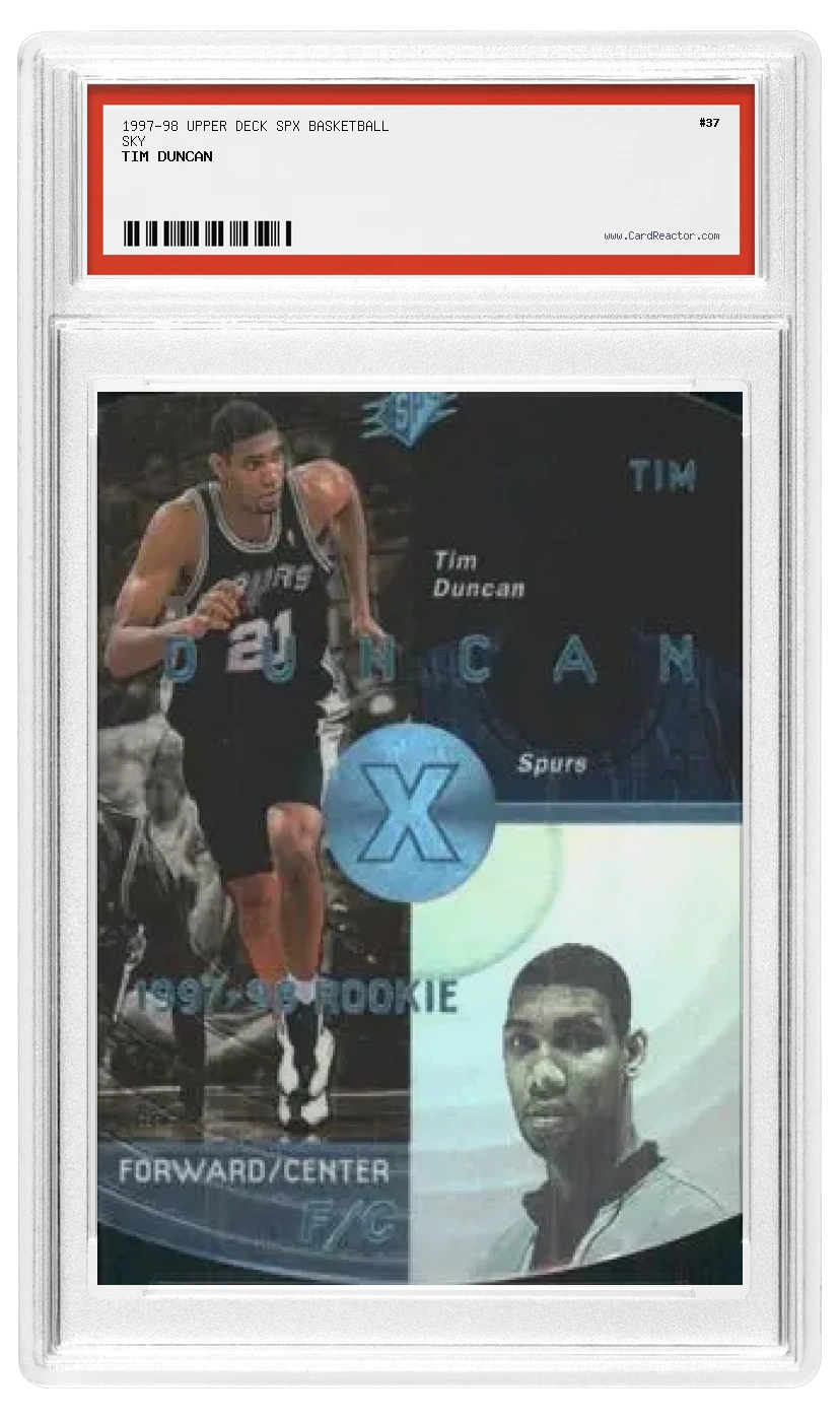 Tim Duncan Vorderseite