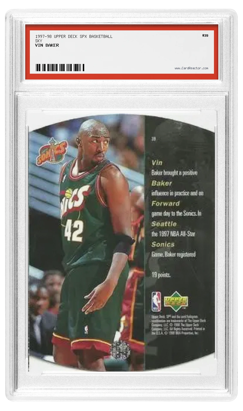 Vin Baker back