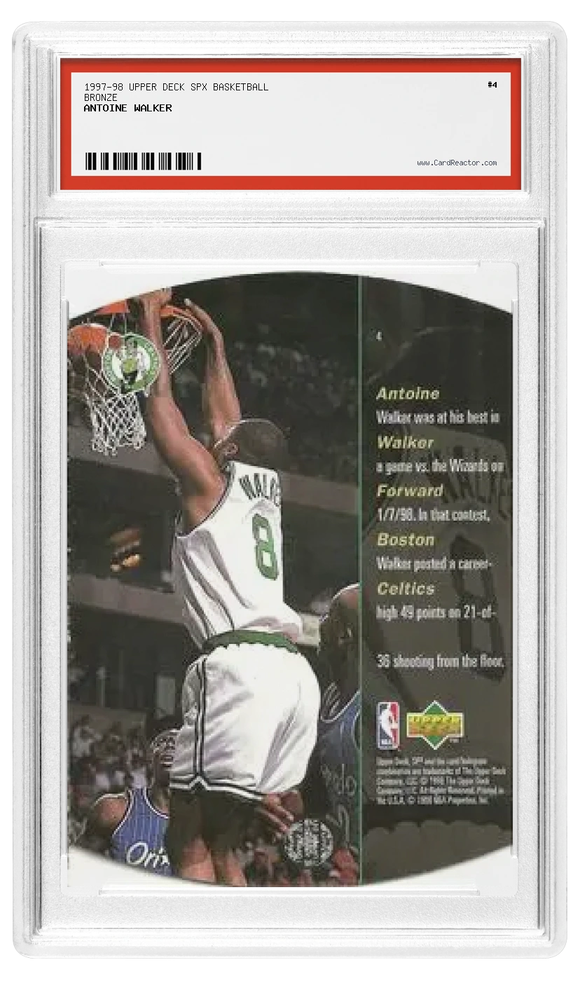 Antoine Walker Rückseite