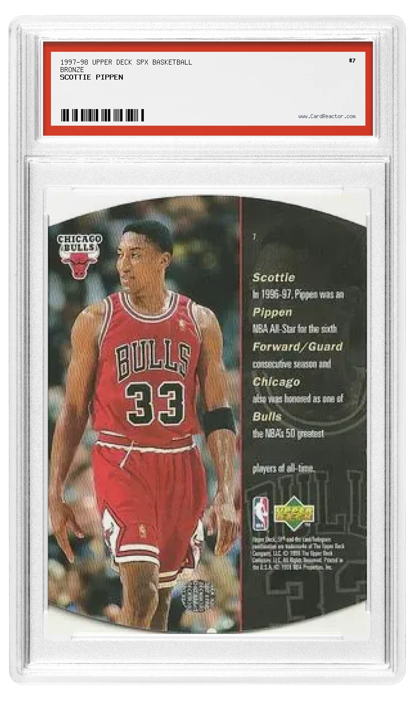 Verso de Scottie Pippen