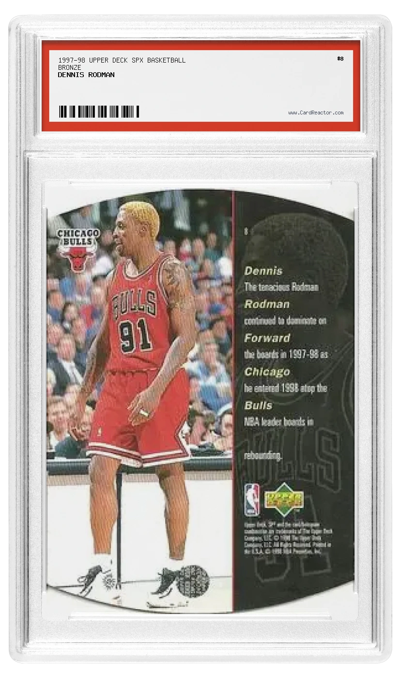 Verso de Dennis Rodman