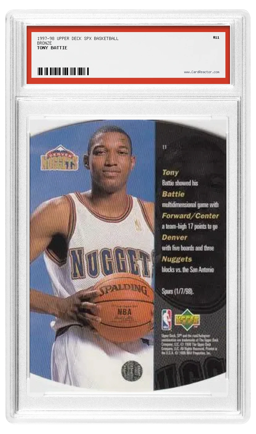 Tony Battie Rückseite