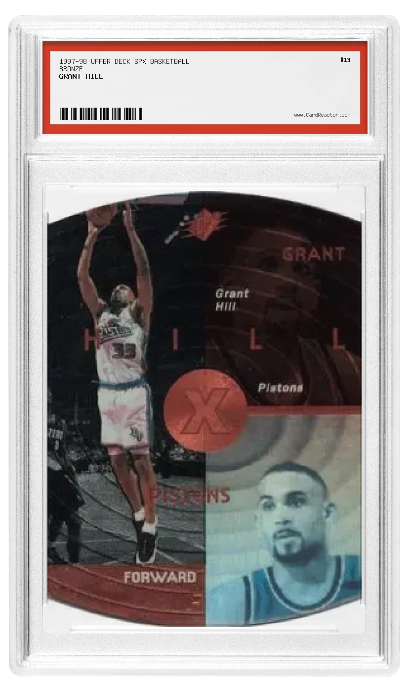 Recto de Grant Hill