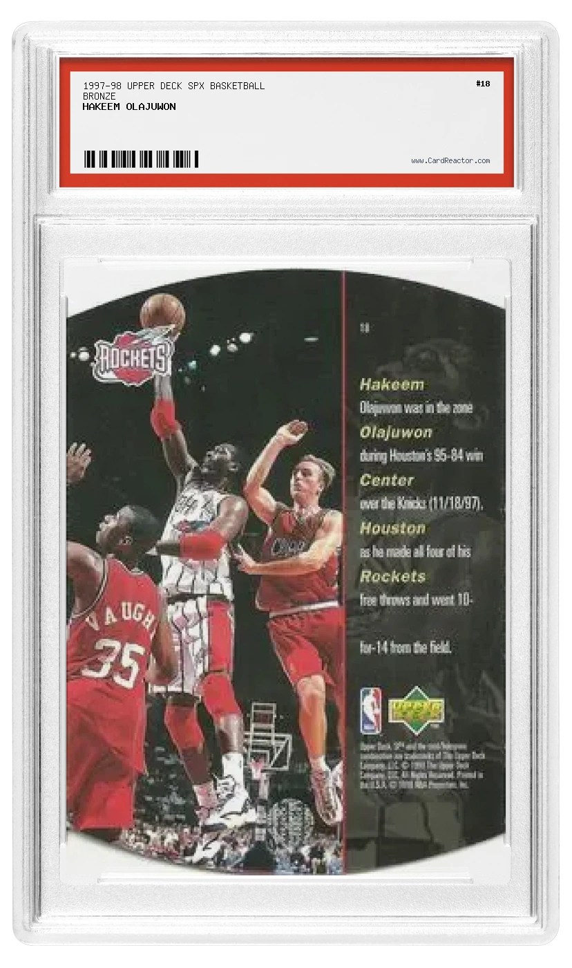 Hakeem Olajuwon Rückseite
