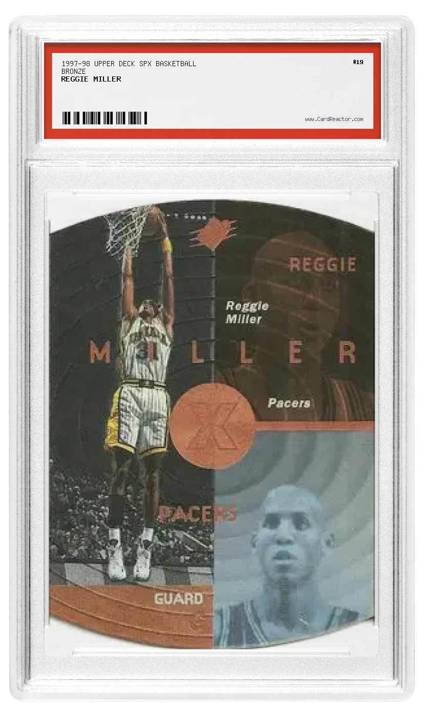Frente de Reggie Miller