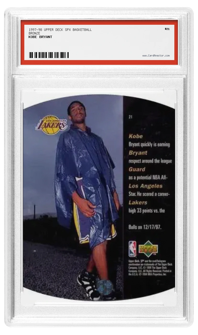 Reverso de Kobe Bryant