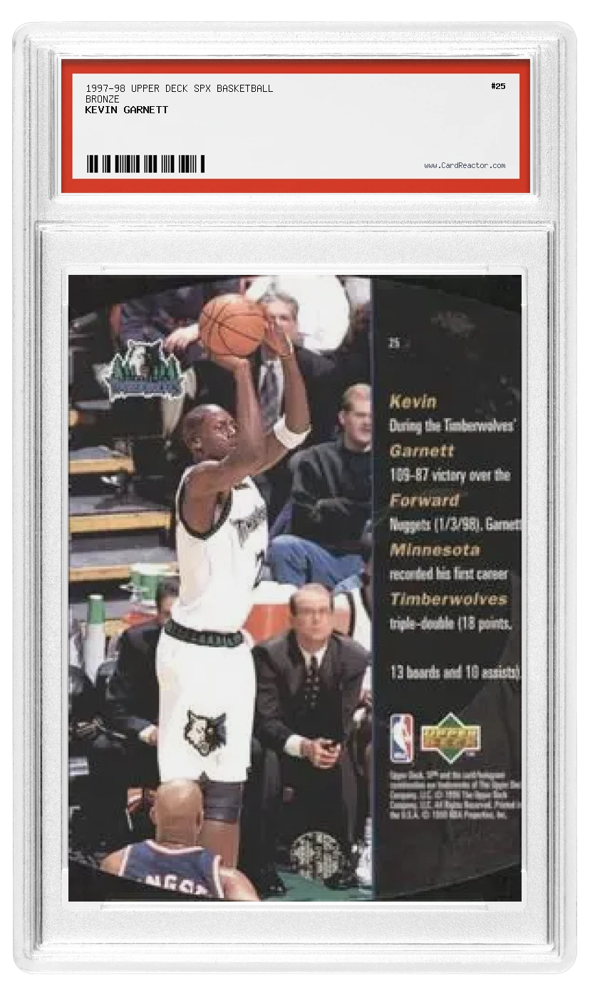 Kevin Garnett back