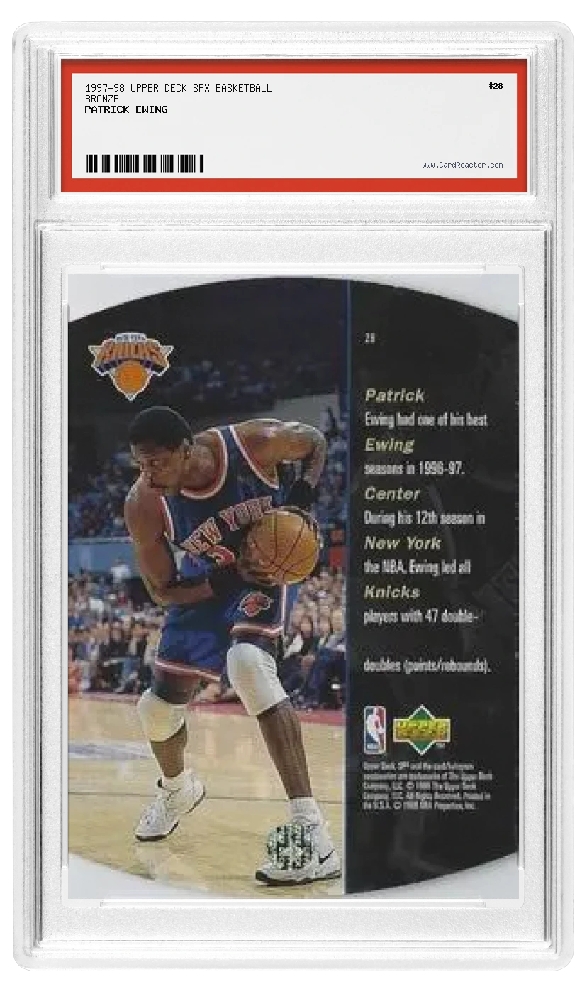 Patrick Ewing Rückseite