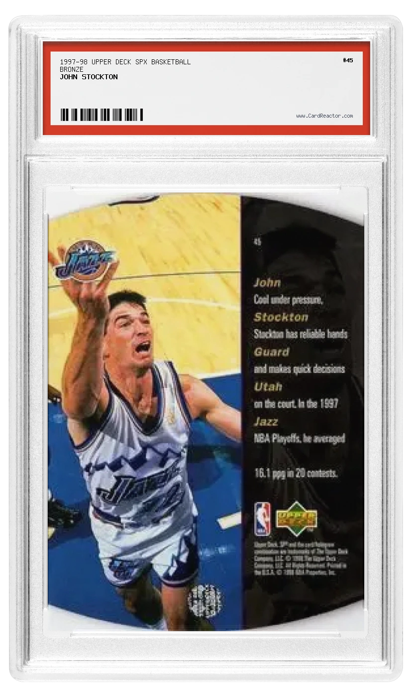 Verso de John Stockton