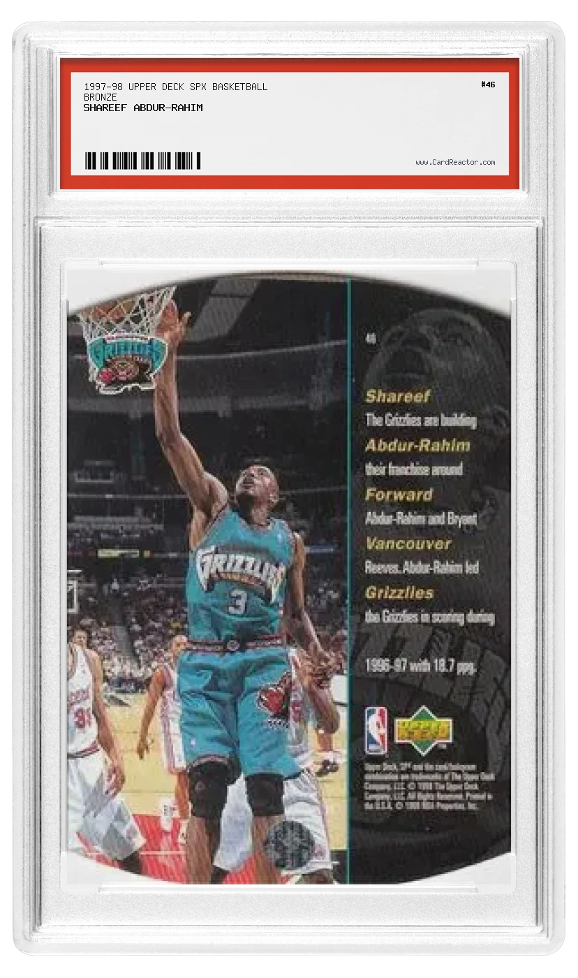 Reverso de Shareef Abdur-Rahim