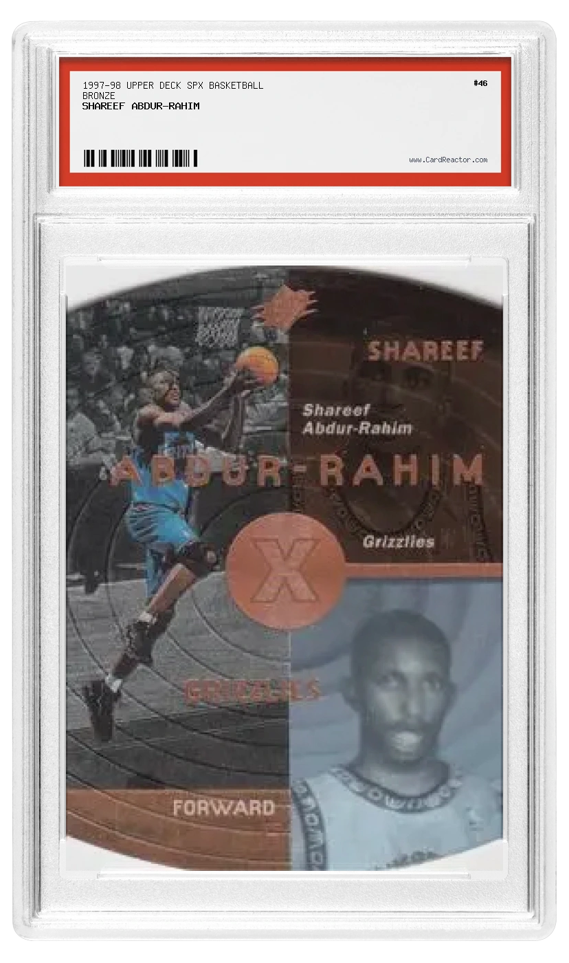 Frente de Shareef Abdur-Rahim