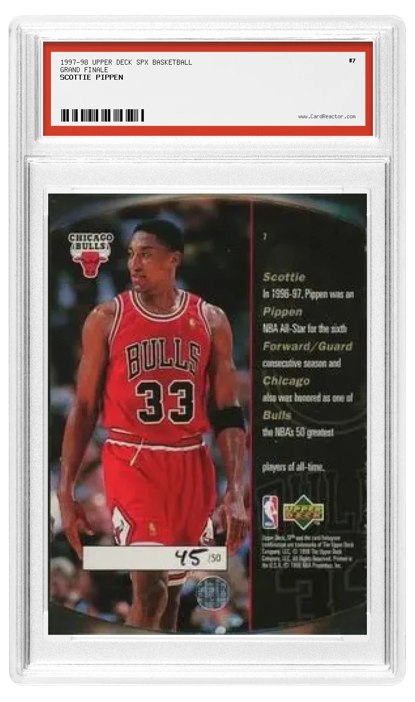 Verso de Scottie Pippen
