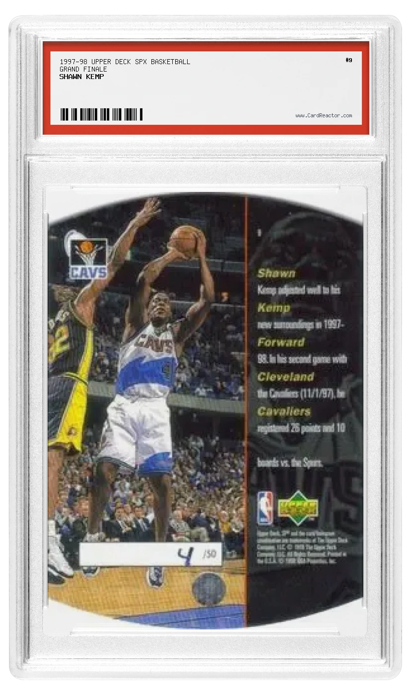 Verso de Shawn Kemp