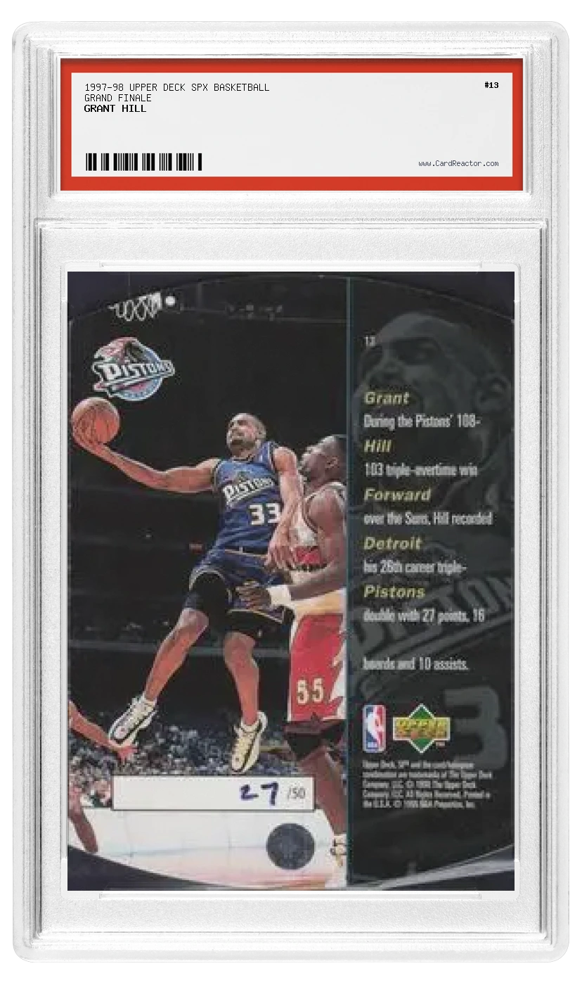 Grant Hill Rückseite