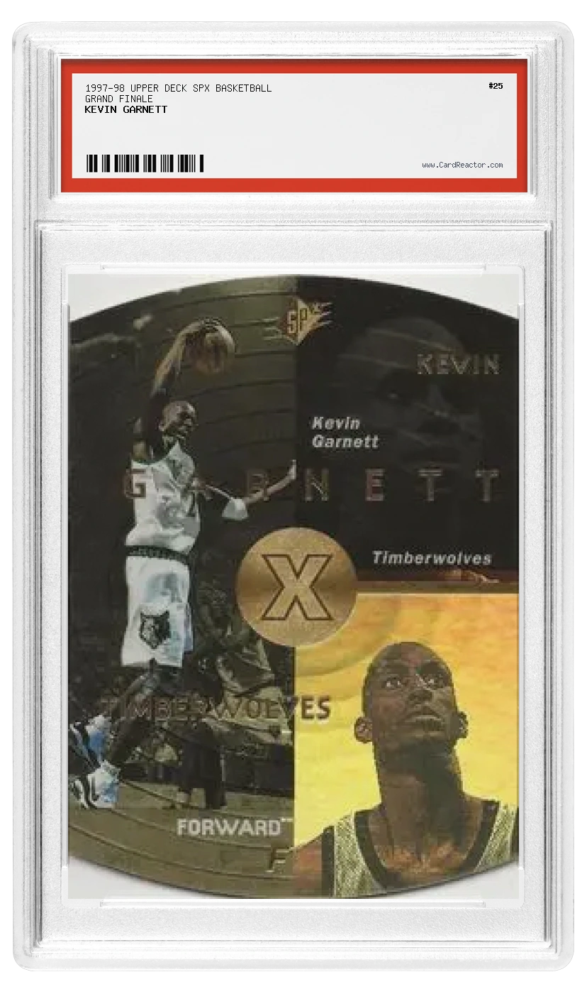 Recto de Kevin Garnett
