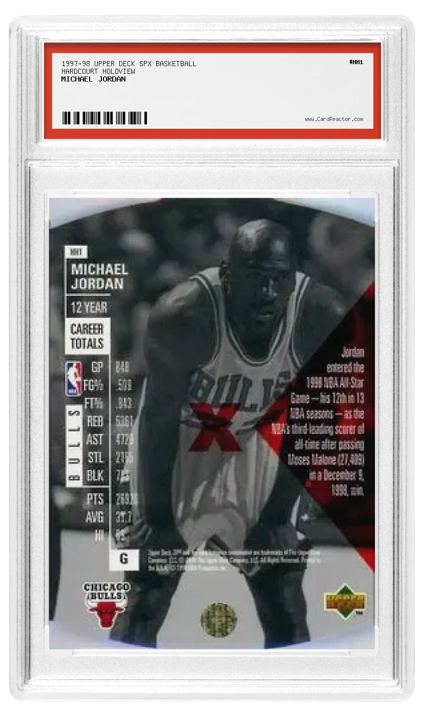 Verso de Michael Jordan