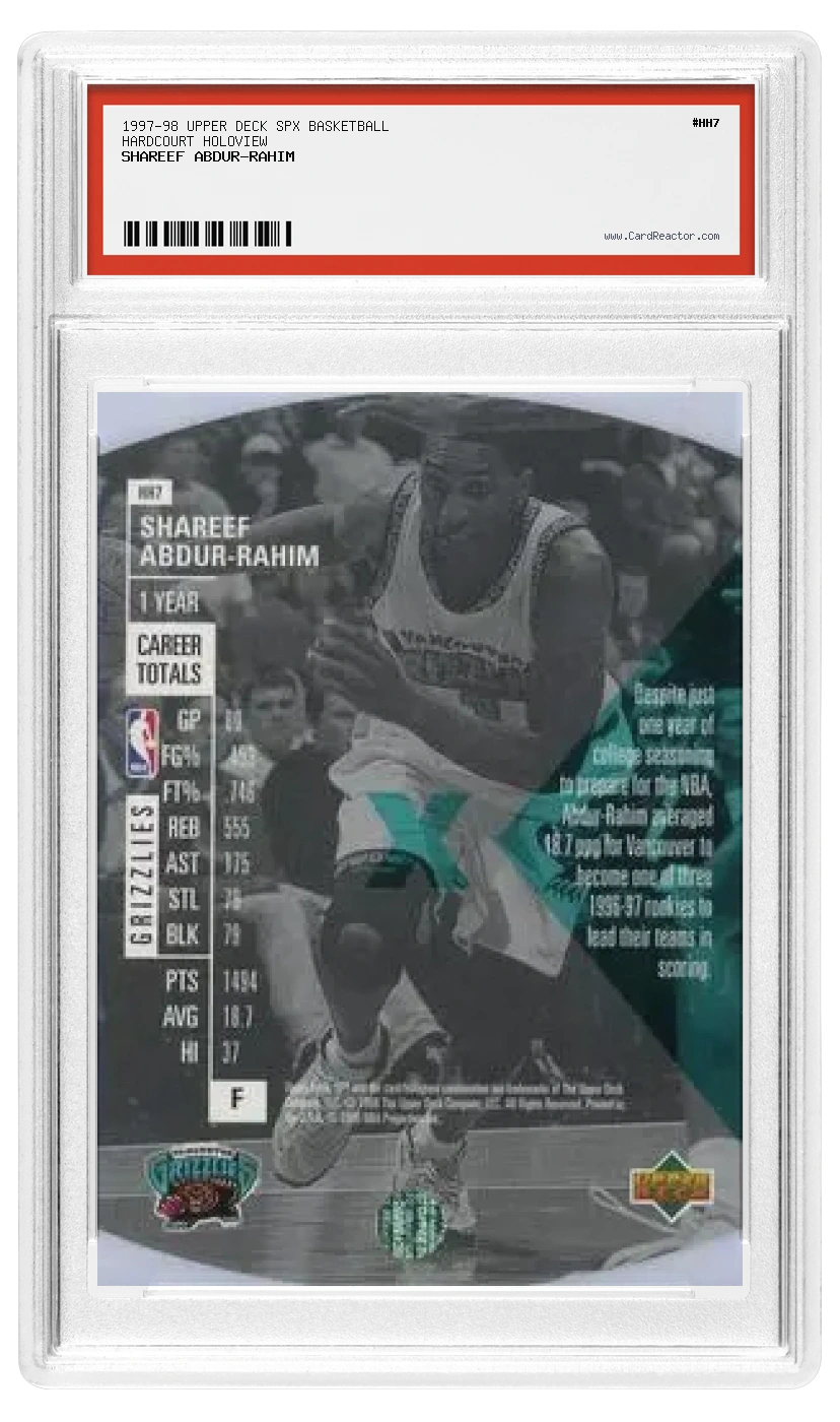 Reverso de Shareef Abdur-Rahim