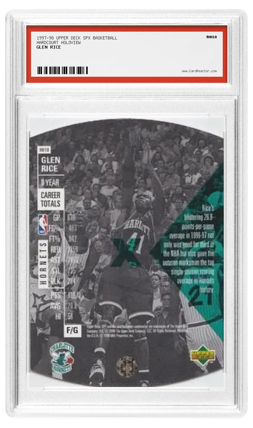 Reverso de Glen Rice