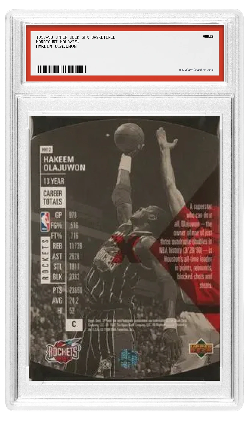 Verso de Hakeem Olajuwon