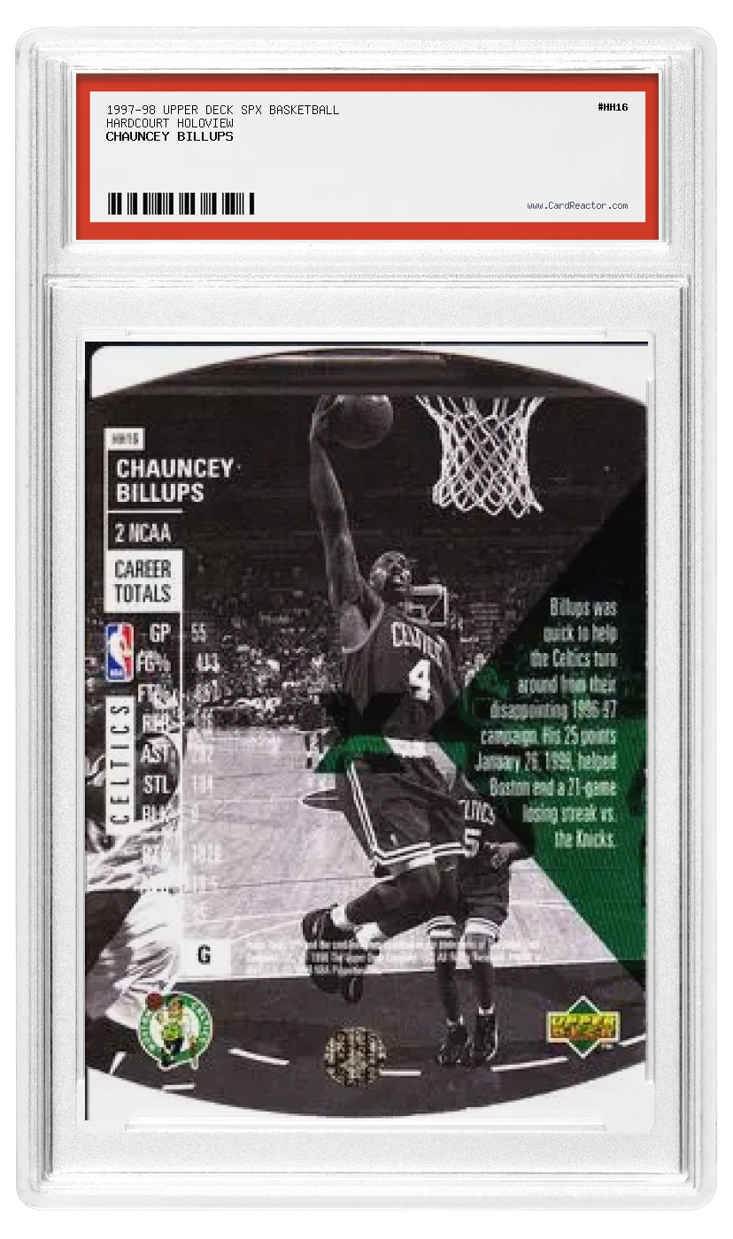 Chauncey Billups 裏面