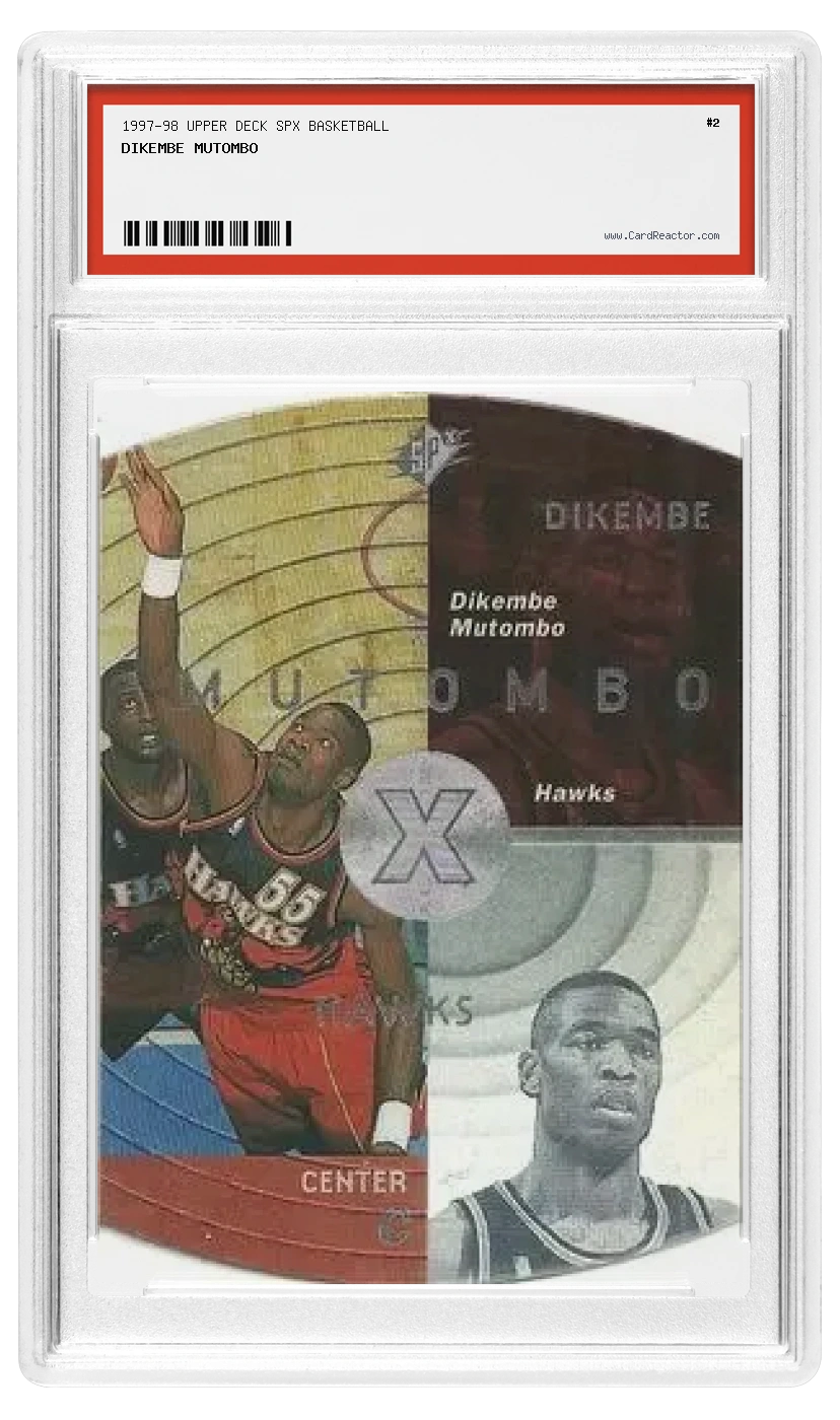 Dikembe Mutombo Vorderseite