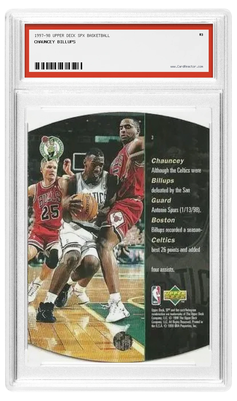 Achterkant van Chauncey Billups