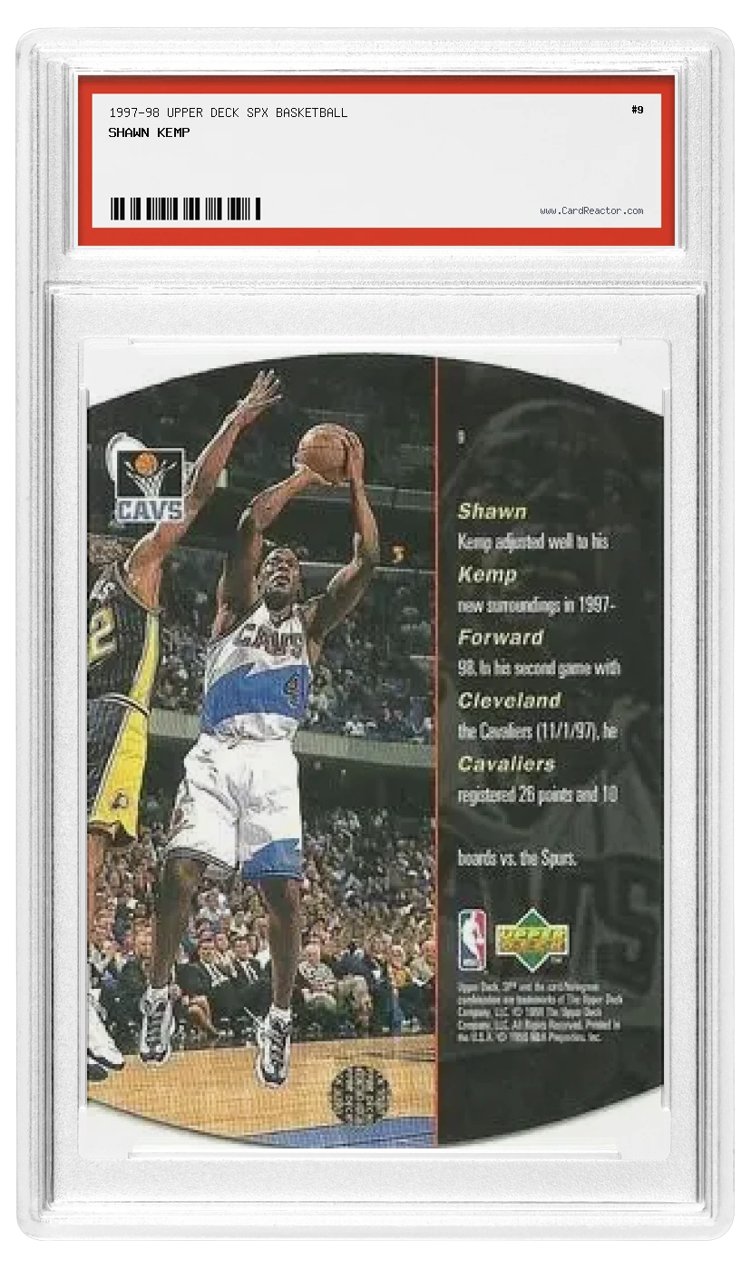Verso de Shawn Kemp