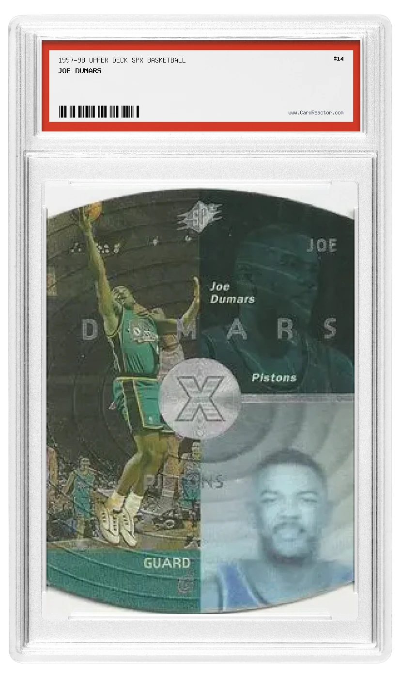 Joe Dumars 앞면