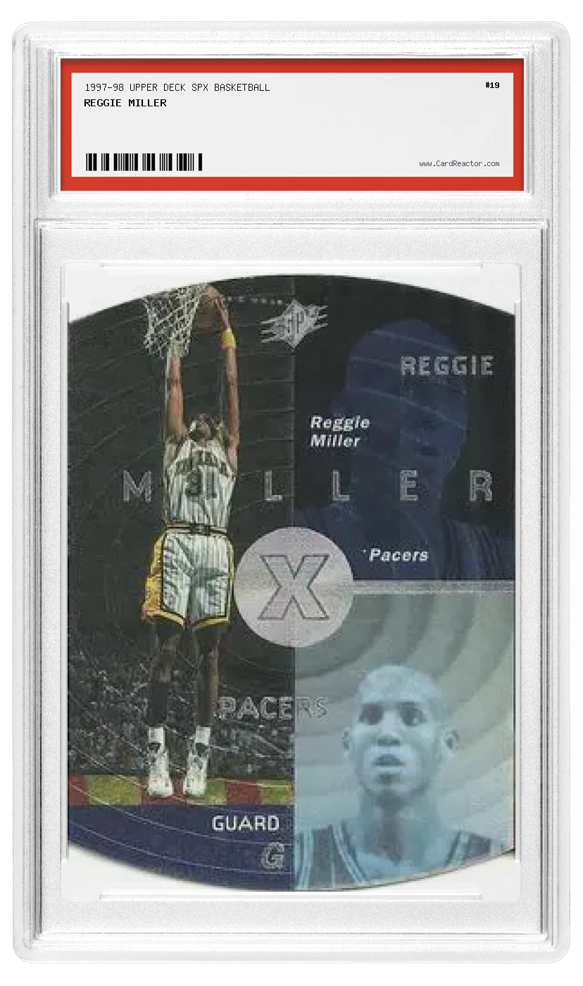 Recto de Reggie Miller
