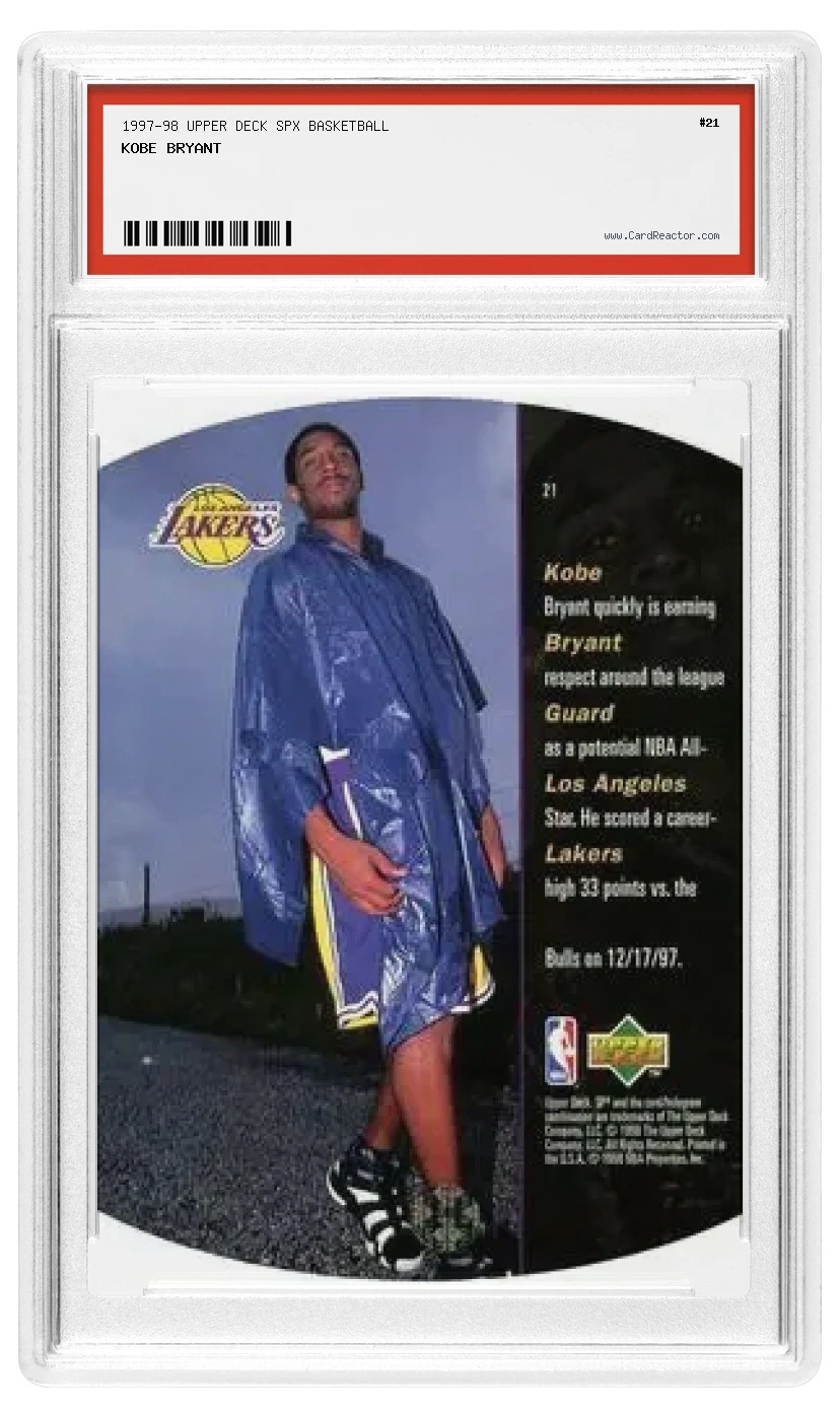 Kobe Bryant Rückseite