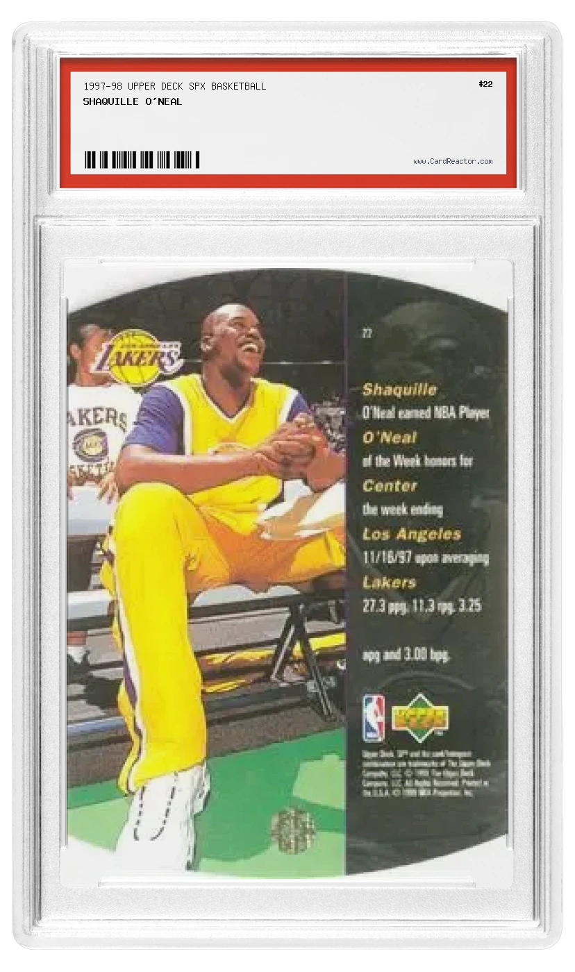 Verso de Shaquille O'Neal