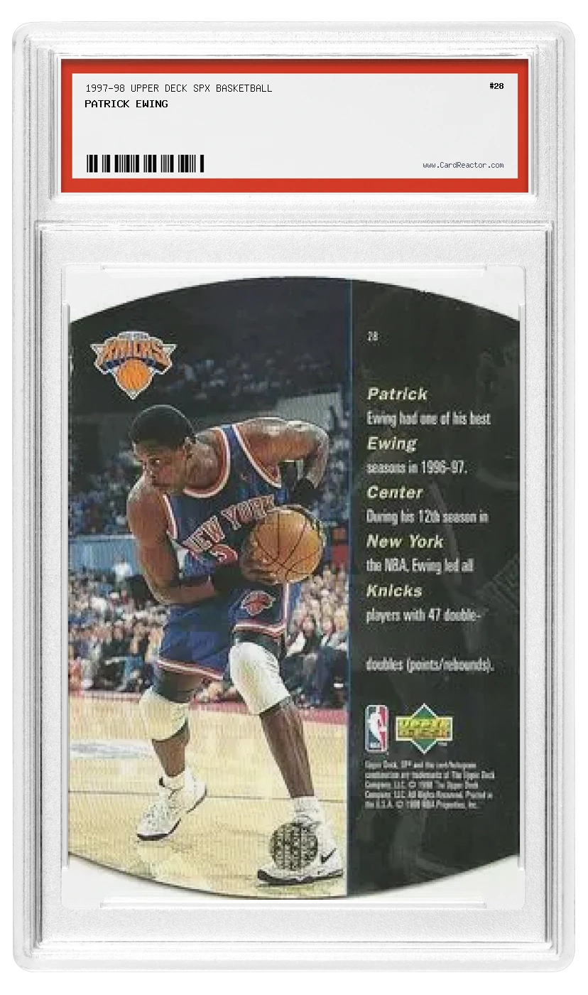 Patrick Ewing Rückseite