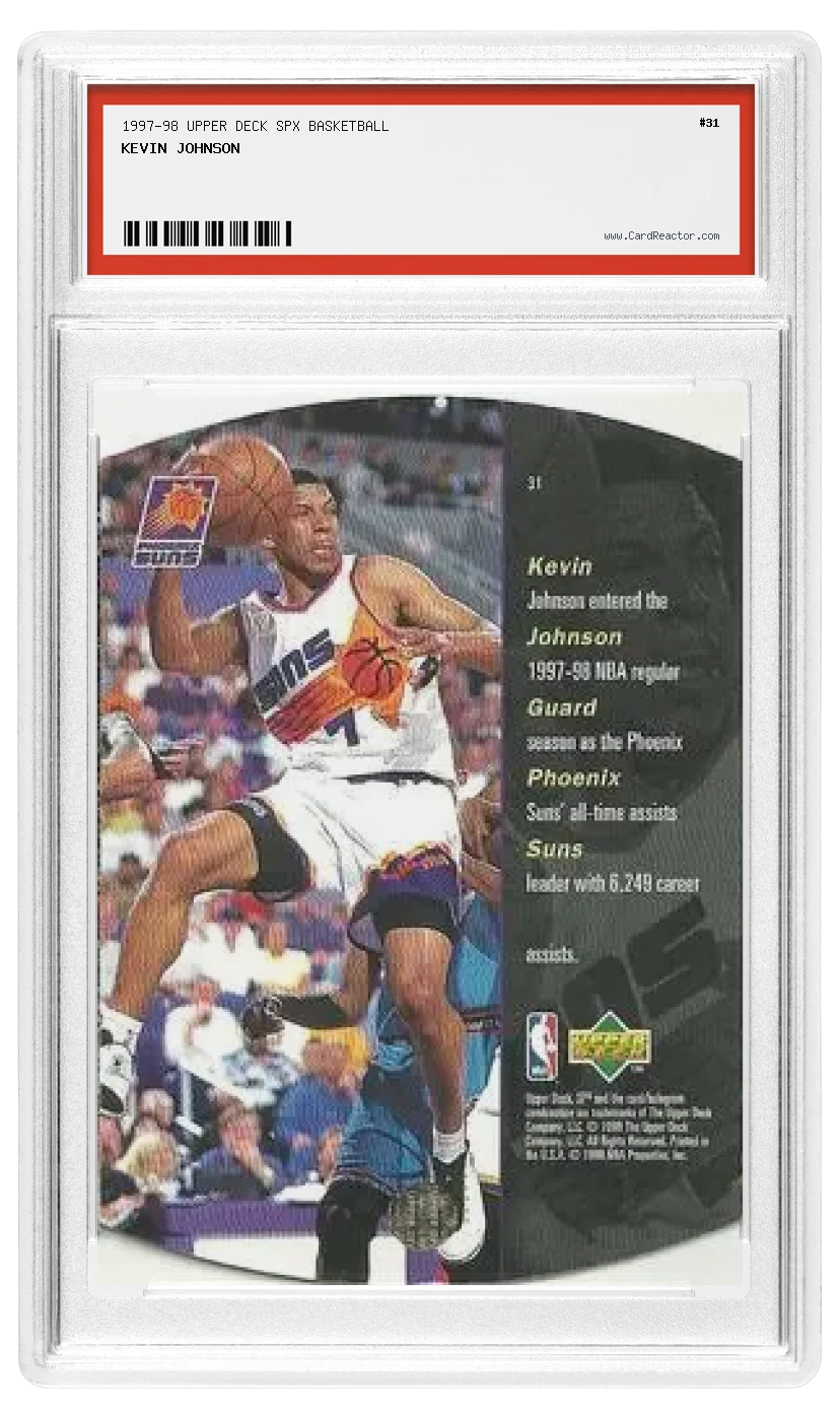 Reverso de Kevin Johnson