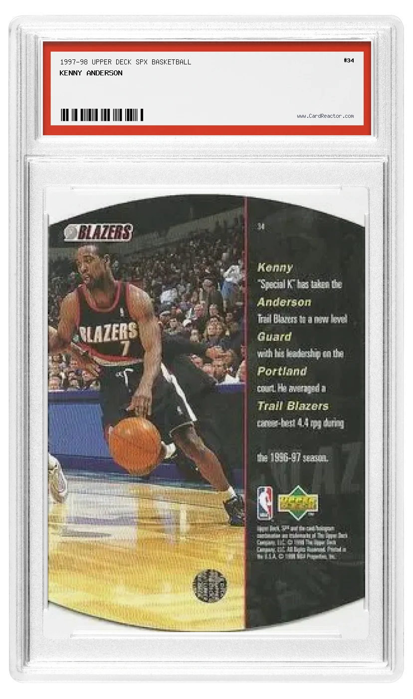 Kenny Anderson Rückseite
