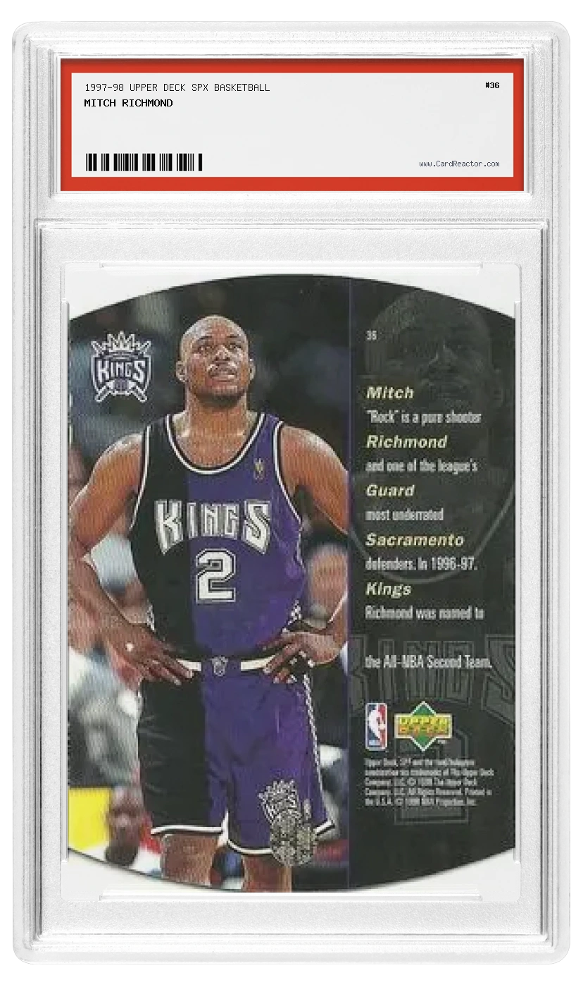 Mitch Richmond 뒷면