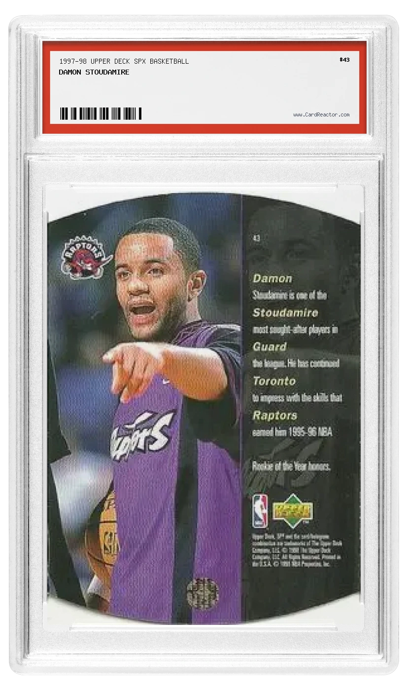 Damon Stoudamire Rückseite